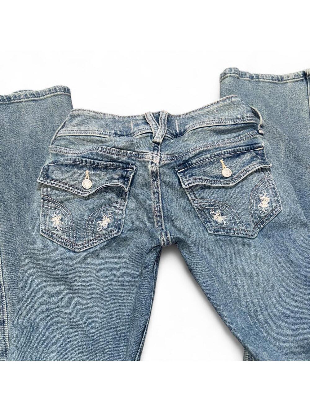 Hollister Y2K Low Rise Bootcut Jeans W23